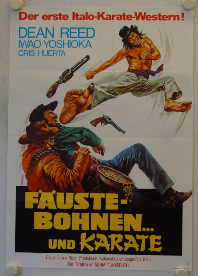 Story of Karate Fists and Beans original release german movie poster